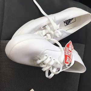 BRAND NEW WHITE VANS